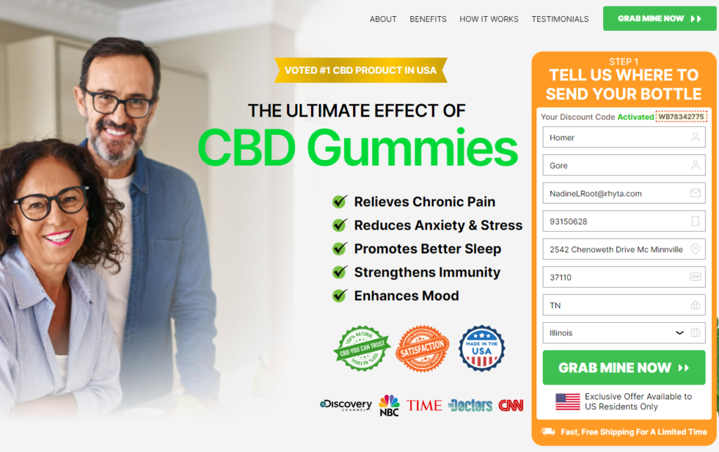 Wellness Peak CBD Gummies Order